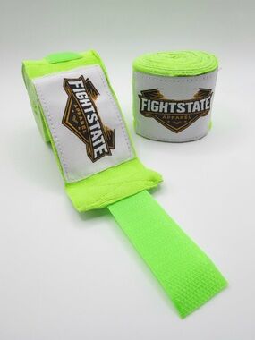 Neon Green Hand Wraps for Men - Apparel